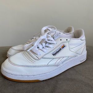 Pride Rainbow Reebok Club C Sneakers